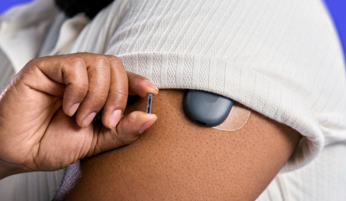 Eversense implantable continuous glucose monitor sensor and transmitter